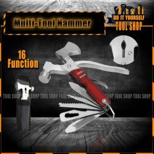 16 in 1 Multi-Function Axe Hammer Hand Tools