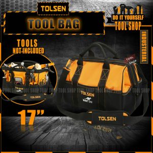 Tolsen Industrial Tool Bag Rigid Frame (17") 80101