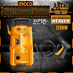 Ingco High Pressure Washer – 1200W (90 BAR) – INGCO HPWR12008
