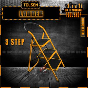 Tolsen Original Steel Ladder 3 Step 62683