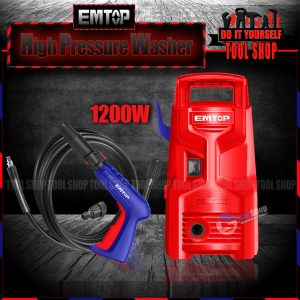 EMTOP Original High pressure washer 1200W - Copper Motor - EHPW1201
