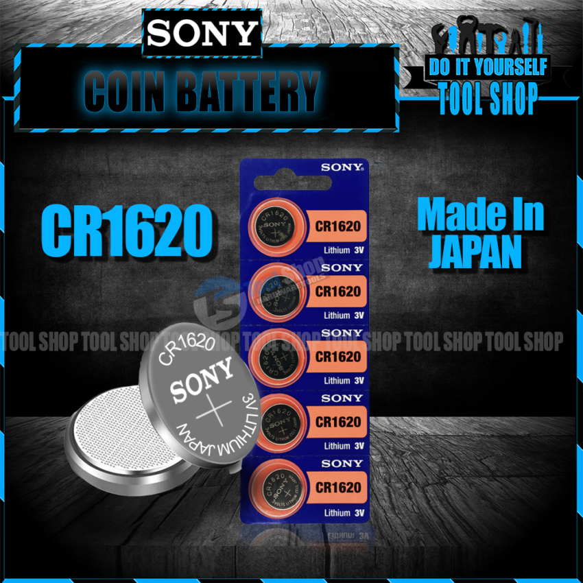 Murata CR1632 Lithium Battery 3V Button Cell – 50-Pack, Replaces Sony Silver Oxide