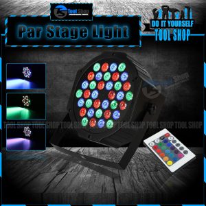 RGB 36 LED Par Stage Light DJ Disco Party Wedding Lighting with Remote Controller
