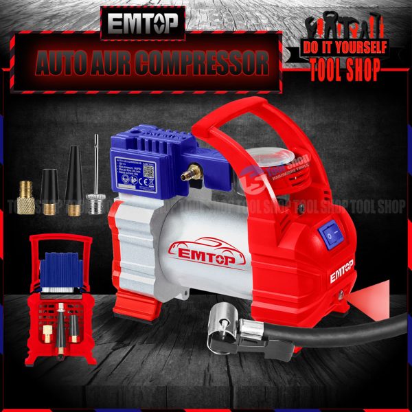 Emtop Original Air Compressor Inflation for Car EAAC3501