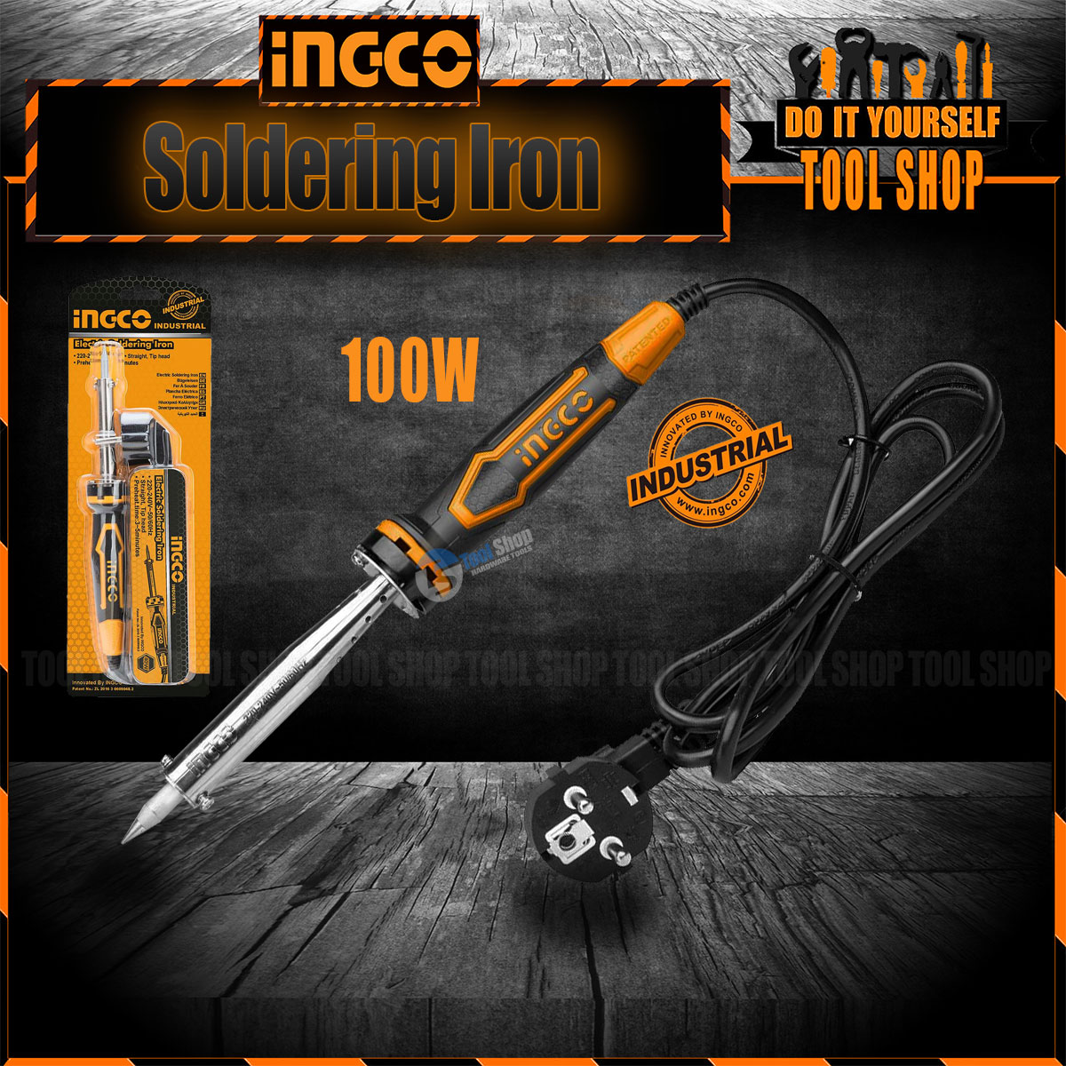 Ingco Electric Soldering Iron 100W Industrial SI00108