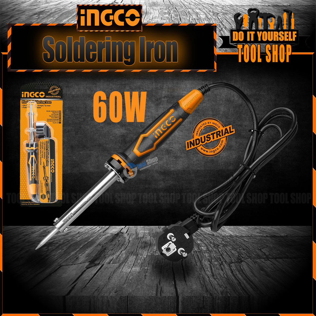Ingco Electric Soldering Iron 60W Industrial SI0268
