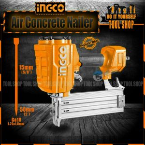 Ingco Industrial Air Concrete Nailer 18-64mm ACN18641
