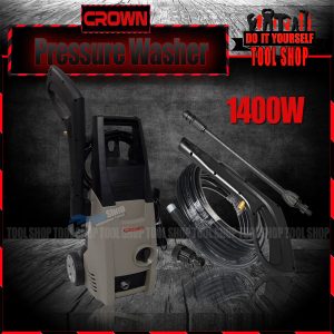 Crown High Pressure Washer 1400W - CT42003 - 100Bar