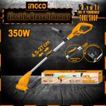 Ingco Grass Trimmer 350W Telescoping GT3512 Ingco grass trimmer, Ingco tools Pakistan, Ingco electric trimmer, electric grass cutter, grass trimmer