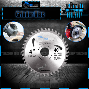 4 Inch 40 Teeth Saw Blade For Wood And Plastic Cutting Circular Blade Angle Grinder Woodworking Disc