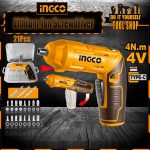 ingco cordless screwdriver declarable