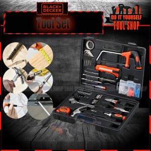 BLACK+DECKER Hand Tool Kit I 126 Pcs I Home, DIY and Professional use 