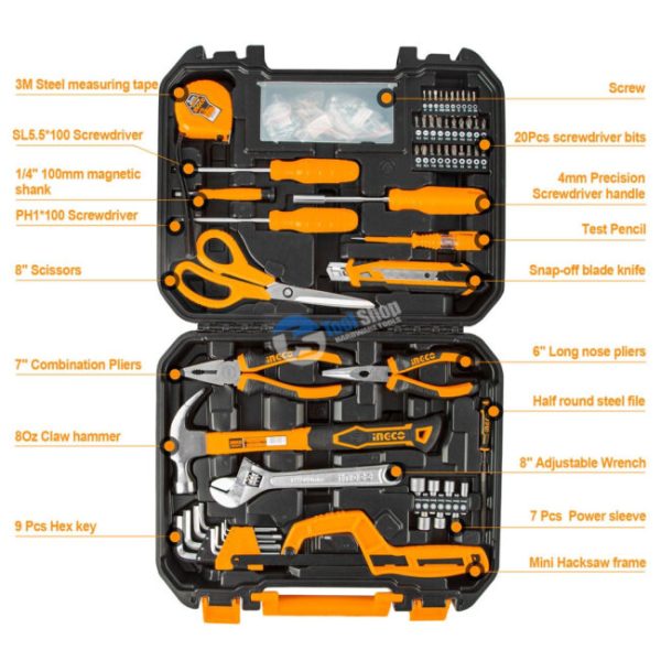 INGCO 120 Pcs Handtools Set – HKTHP21201