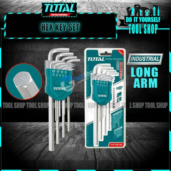 TOTAL HEX KEY 9PCS (THT106192)