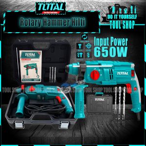 TOTAL Rotary hammer SDS-PLUS 650W (TH306236)