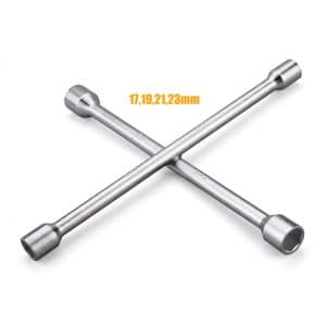 Wrench 4-Way Lug Spanner Wrench 17, 19, 21, 23mm - toolshop