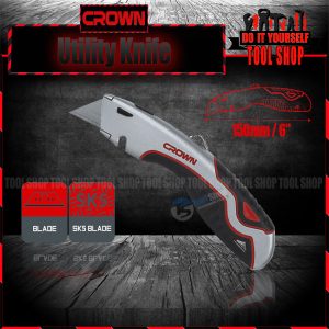 Crown Utility Knife CPHKN-RTA6 Zinc Alloy