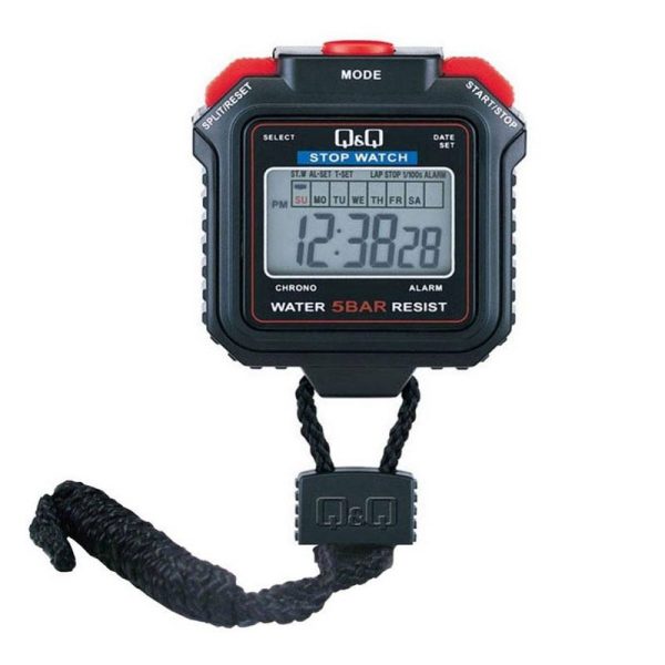 Q&Q Stopwatch HS43J001Y HS43J002Y HS43 Stop Watch