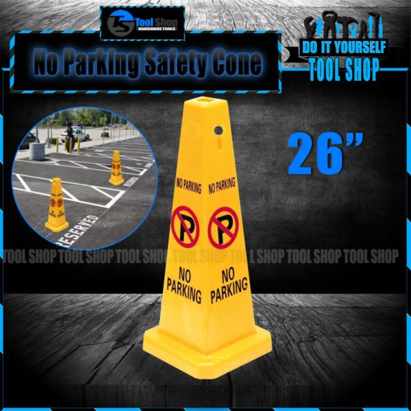 No Parking Safety Caution Warning Cone