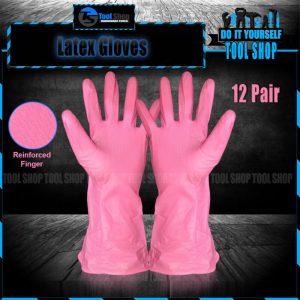 Disposable latex gloves for first aid and medical use