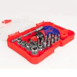 Emtop 24 Pcs Ratchet T-Handle Set EBST02402