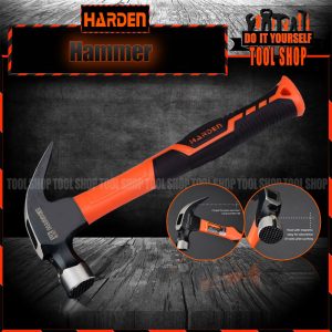 Harden Professional Claw Hammer With F/G Handle 590215 - 590216 Forget Anti Shock Handel - Industrial - HCH8816 INGCO Oel - Industrial - HCH8816