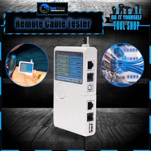 Remote Cable Tester Meter 4-in-1 Remote RJ11 RJ45 USB BNC LAN Network Phone Cable Tester 139462312_PK-1299400914