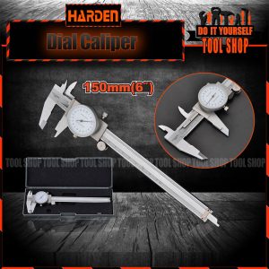 Harden 580811 0-150mm Dial Caliper (PROFESSIONAL) Heavy Duty Measuring Tool Steel Dial Caliper