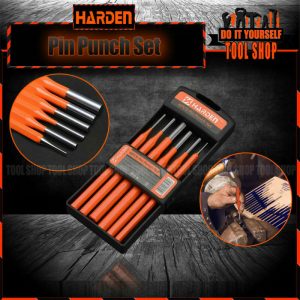 Harden 6 Pcs Pin Punch Set 610836 Harden 5 Pcs Pin Punch Set 610835 Tolsen 27PCS Steel Letter Punch Stamp Set (6mm) 25104