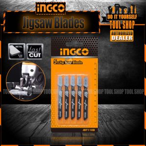 Ingco 5pcs / pad JigSaw Blade For Metal JBT118B Pcs High Quality Jig Saw Blades For Wood T144D 15 Pcs High Quality Jig Saw