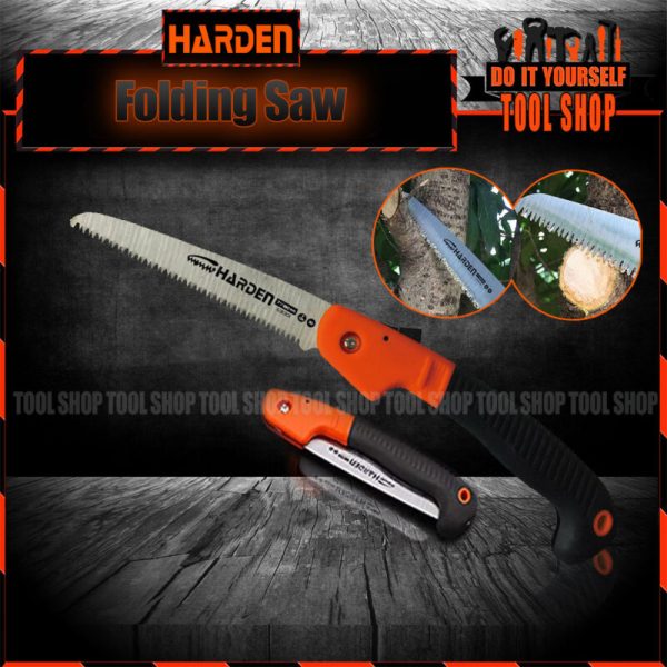 Harden Folding Saw 180mm - 631301 Ingco 180 mm Folding Saw 7tpi Industrial - HFSW1808 Ingco 180 mm Folding Saw 7tpi Industrial - HFSW1808