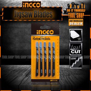 INGCO 5 Pcs l Jigsaw Jig Saw Blade JBT111C - toolshop.pk Pcs High Quality Jig Saw Blades For Wood T144D 15 Pcs High Quality Jig Saw