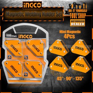 Ingco 4 Pcs Mini Magnetic Welding Holder Set AMWH4001