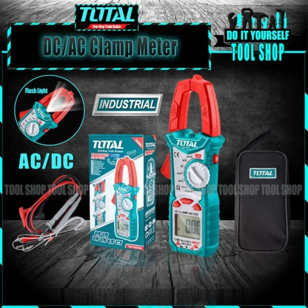Total Original Digital AC Multi Meter LCD Display 2000 Counts TMT460012 TOTAL Original DC/AC Clamp MeterTDC Current:- TMT46004