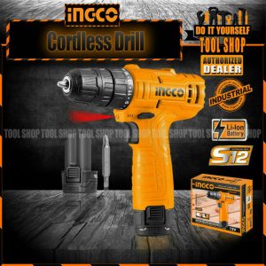 Ingco CDLI1241 Lithium-Ion Cordless drill - toolshop.pk
