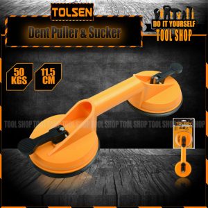 Tolsen 62662 two Claws Tiles, Marbles and Glass Suction Cup Dent Remover Puller Holder & Lifter 50kgs