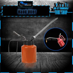 Hand Pump Oiler Can Metel Body Sprayer Oil Lubricant Spray Can