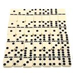 Dominoes Number Game Set of 28 Double Six Game Indoor Game