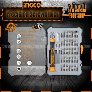 Total 32 Pcs Precision Screwdriver Set Magnetic CrV - Industrial HKSDB0348