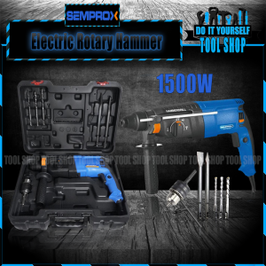 Semprox Hammer Hilti Drill 1500W with 7 pcs Accessories SRH2601