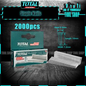 Total 1000 pcs Staple Nails Box 10mm for Wood, Plywood For 3 in 1 Staple or 3 Way Staple supported
