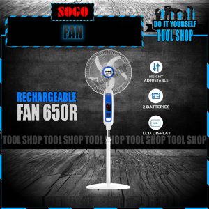 SOGO rechargeable Stand Fan JPN-650R - toolshop.pk