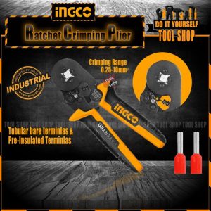 ingco HRCPG05210 Plier Tool 6" 0.25-10mm2 23-7- toolshop.pk