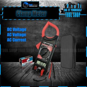 Ac/Dc Electronic Tester Digital Clamp Meter With Test Probe Leads DT266