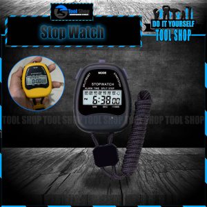 Stop Timer Watch with Alarm, Time Watch