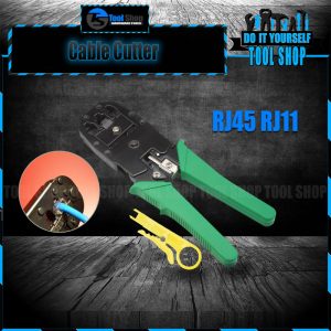 Network Cable Stripper Crimper RJ45 Ethernet LAN Cable Stripping Crimping Plier Portable Hand Tool