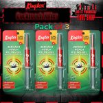 Cockroach Killer Gel Insect Killer - KINGTOX Roach Killing Gel King Gel Injection 10 GRAMS Cockroach Killer Gel Insect Killer Insect Gel Pest Control Non Toxic and Odorless - 10gm