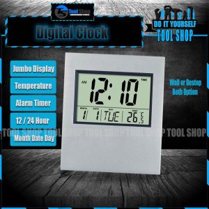 LCD Digital Clock Jumbo Display
