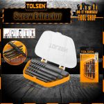 Tolsen 33505 5pcs Screw Extractor Set