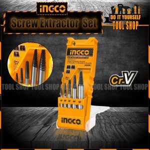 INGCO 5 PCS Screw Extractor Set ASE008